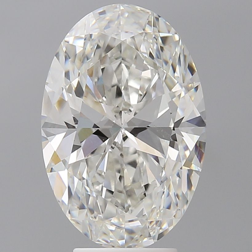 5.09 ct. oval Lab Grown Diamond front image