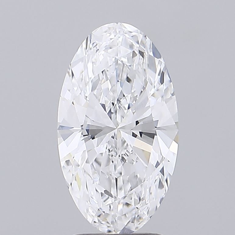2.70 ct. oval Lab Grown Diamond front image