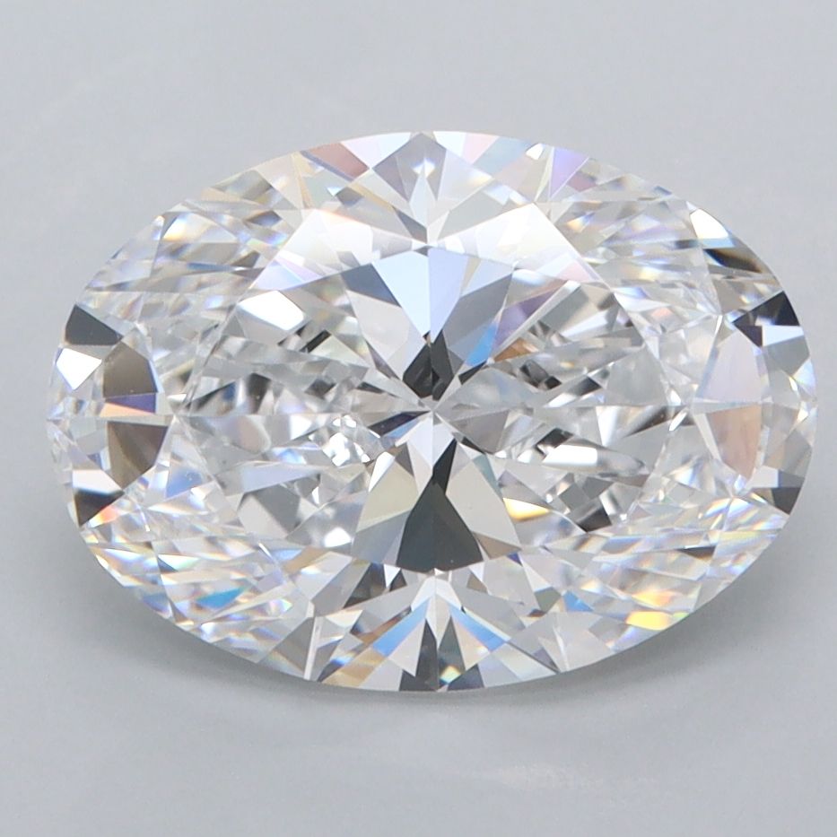3.33 ct. oval Lab Grown Diamond front image