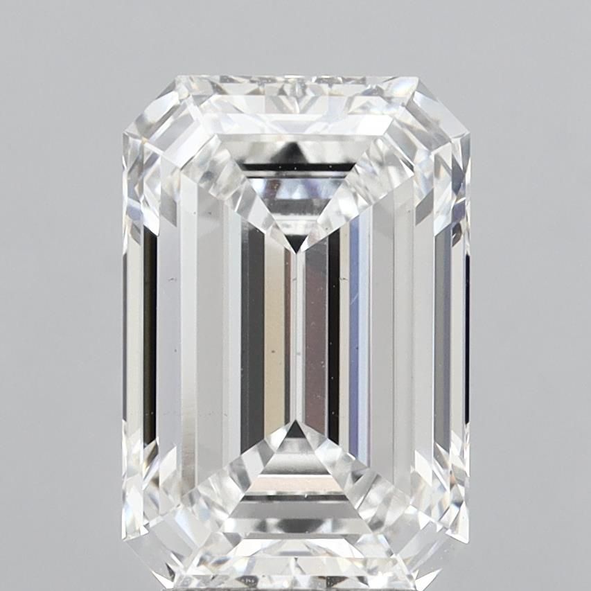 4.54 ct. emerald Lab Grown Diamond front image