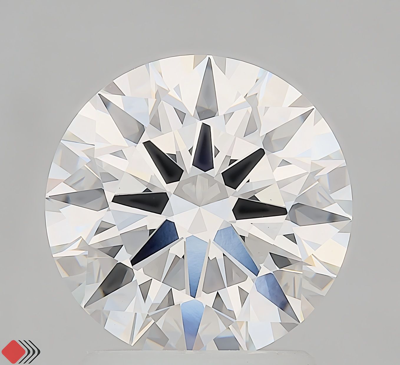 2.00 ct. round Lab Grown Diamond front image
