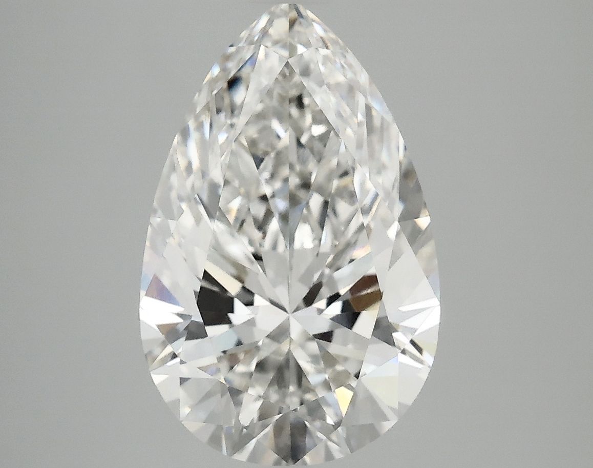 3.80 ct. pear Lab Grown Diamond front image