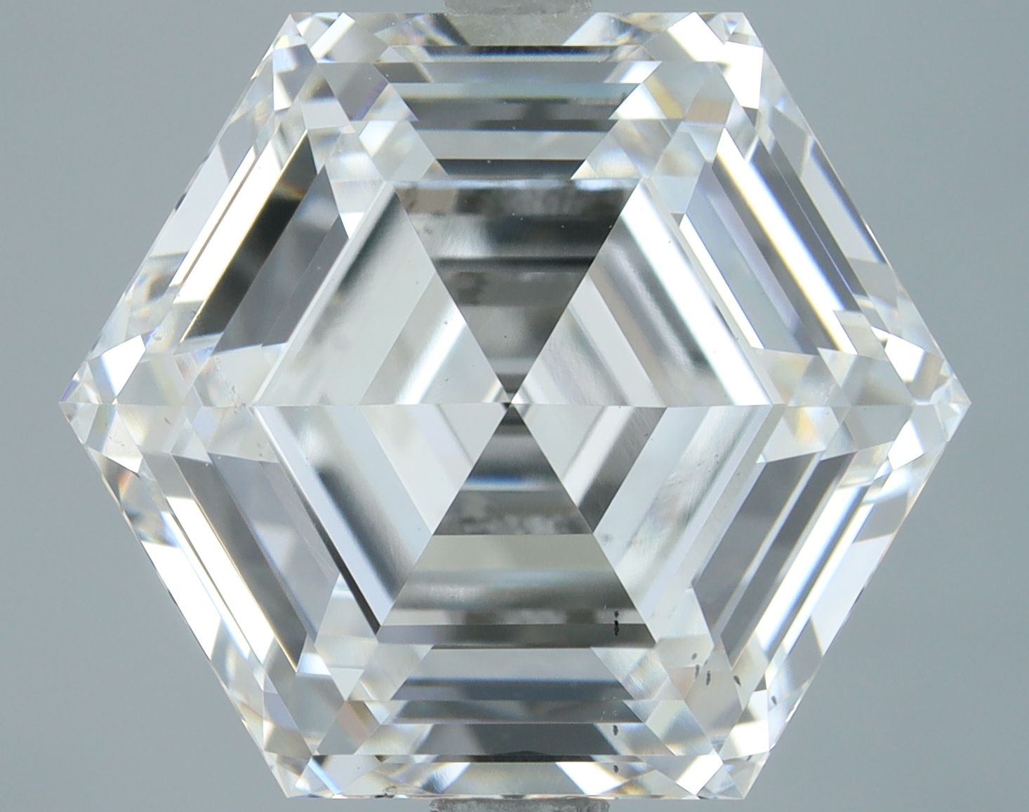 4.1 ct lab-grown Hexagonal Diamond