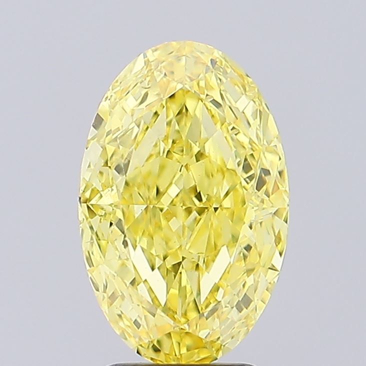 3.02 ct. oval Lab Grown Diamond front image