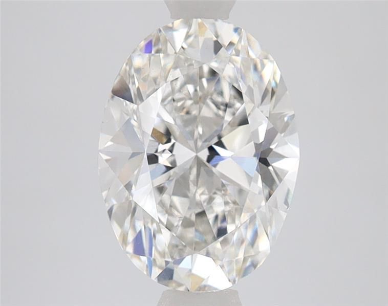 2.01 ct. oval Lab Grown Diamond front image