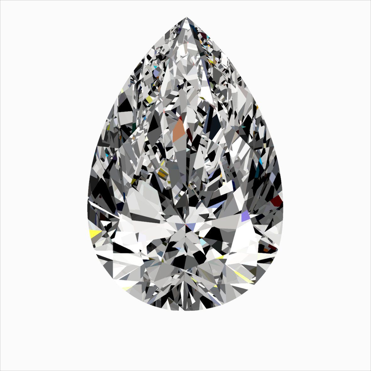 0.50 ct Pear diamond