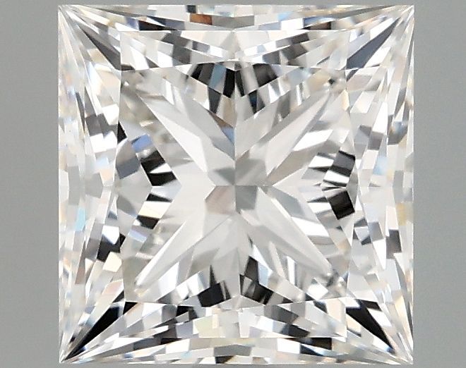 2.73 ct. princess Lab Grown Diamond front image