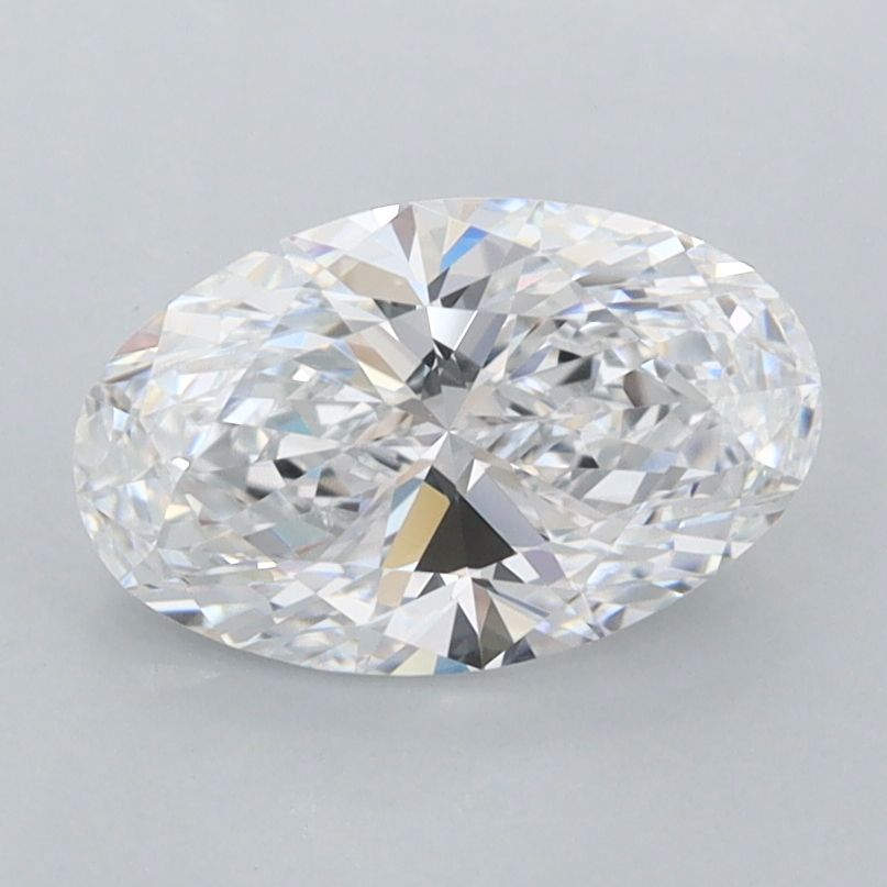 1.33 ct. oval Lab Grown Diamond front image