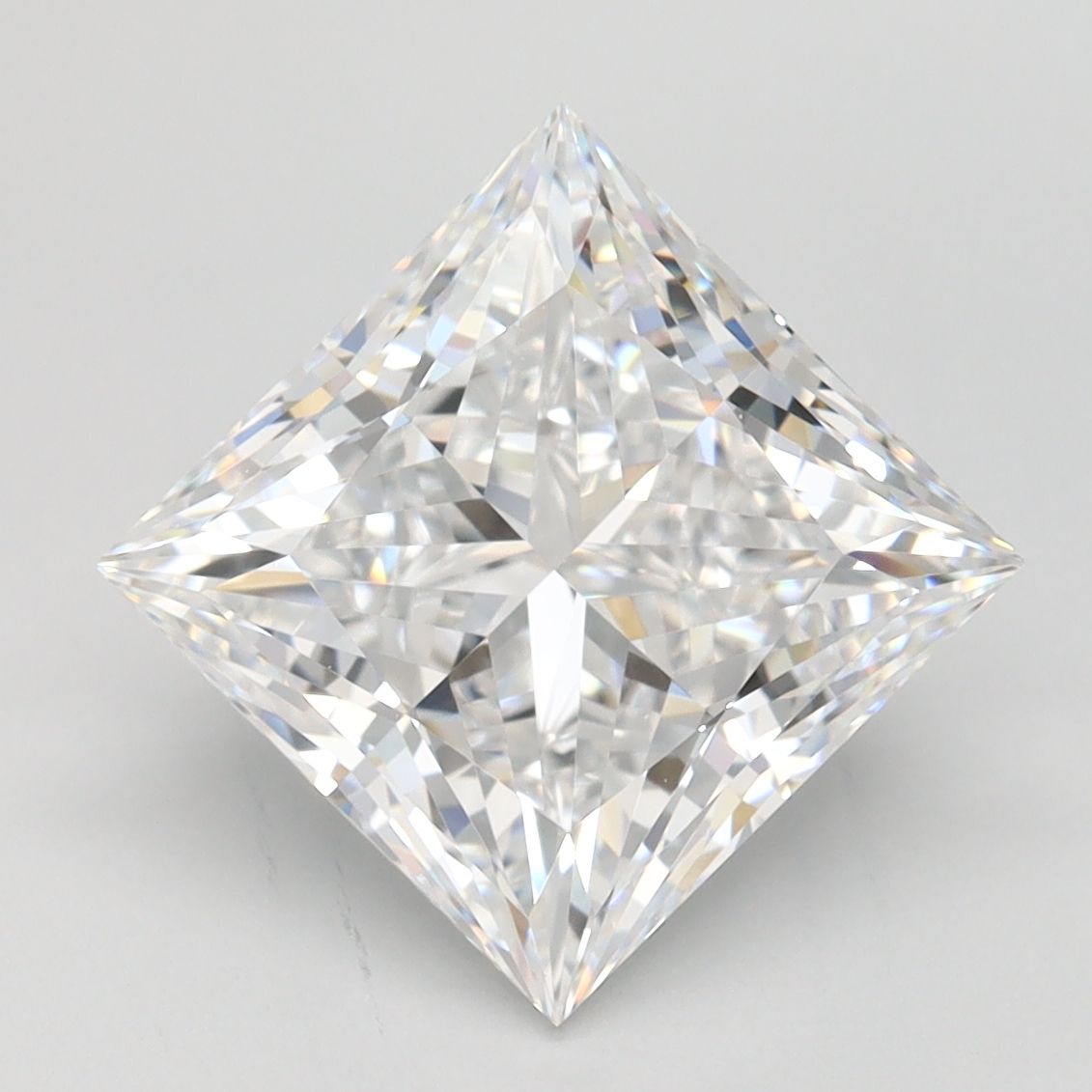 3.18 ct. princess Lab Grown Diamond front image