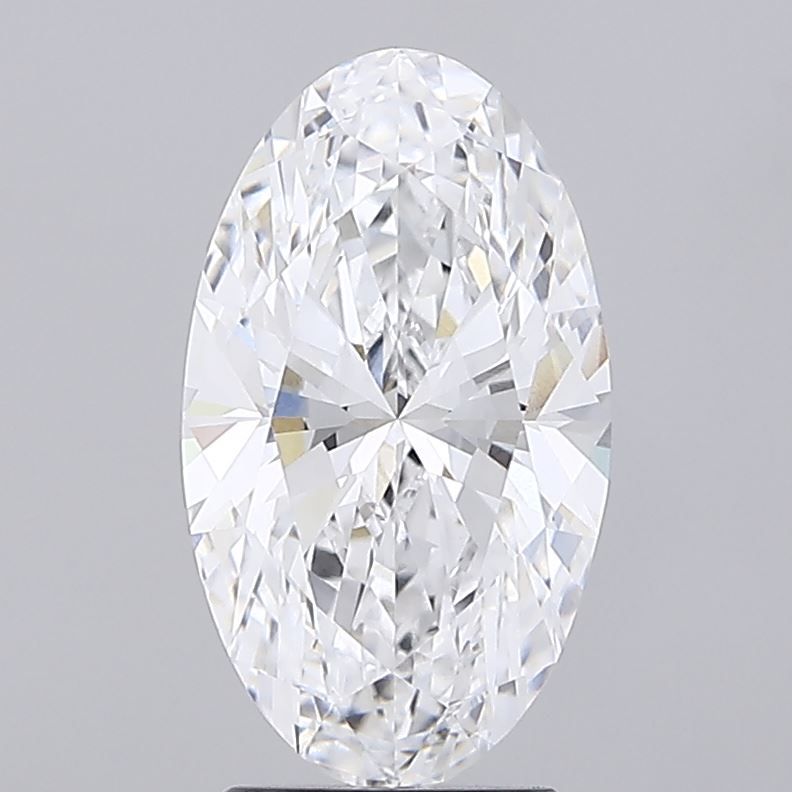 3.10 ct. oval Lab Grown Diamond front image