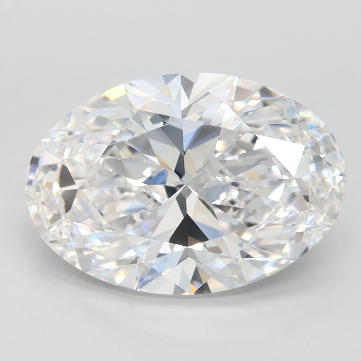 3.90 ct. oval Lab Grown Diamond front image