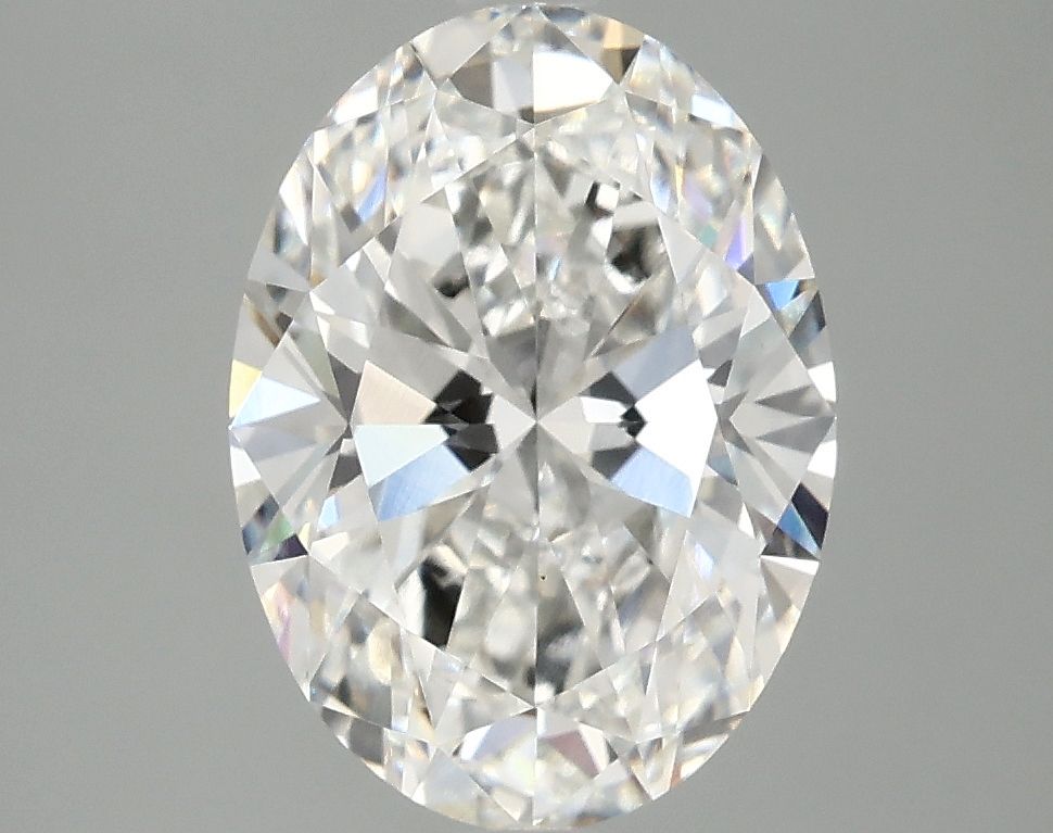3.01 ct. oval Lab Grown Diamond front image