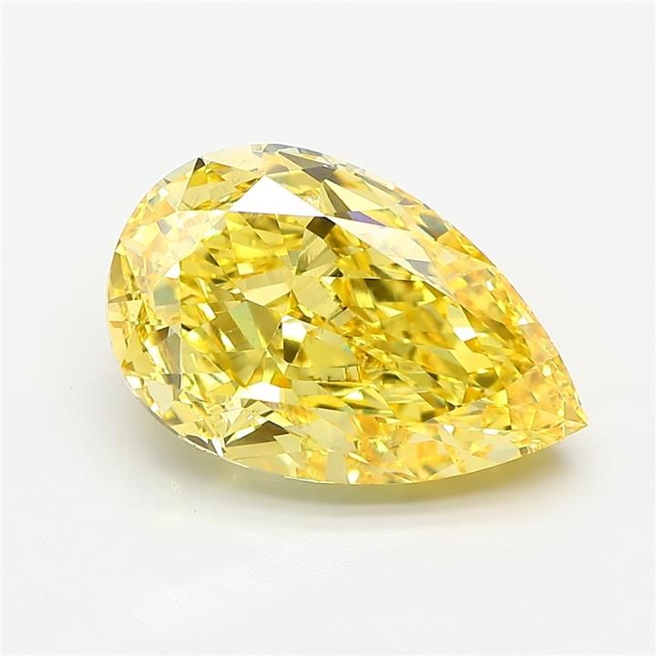 6.09 ct. pear Lab Grown Diamond front image