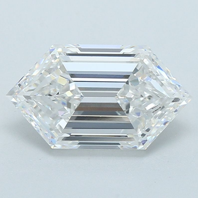 4 ct lab-grown Hexagonal Diamond