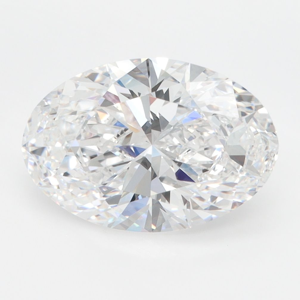 3.10 ct. oval Lab Grown Diamond front image