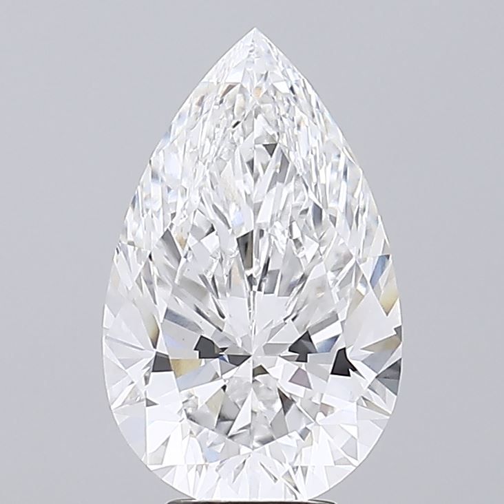 6.07 ct. pear Lab Grown Diamond front image