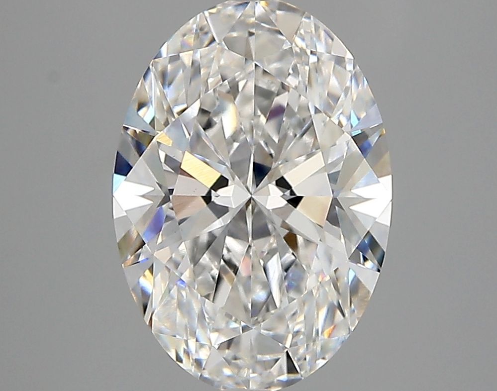 2.81 ct. oval Lab Grown Diamond front image