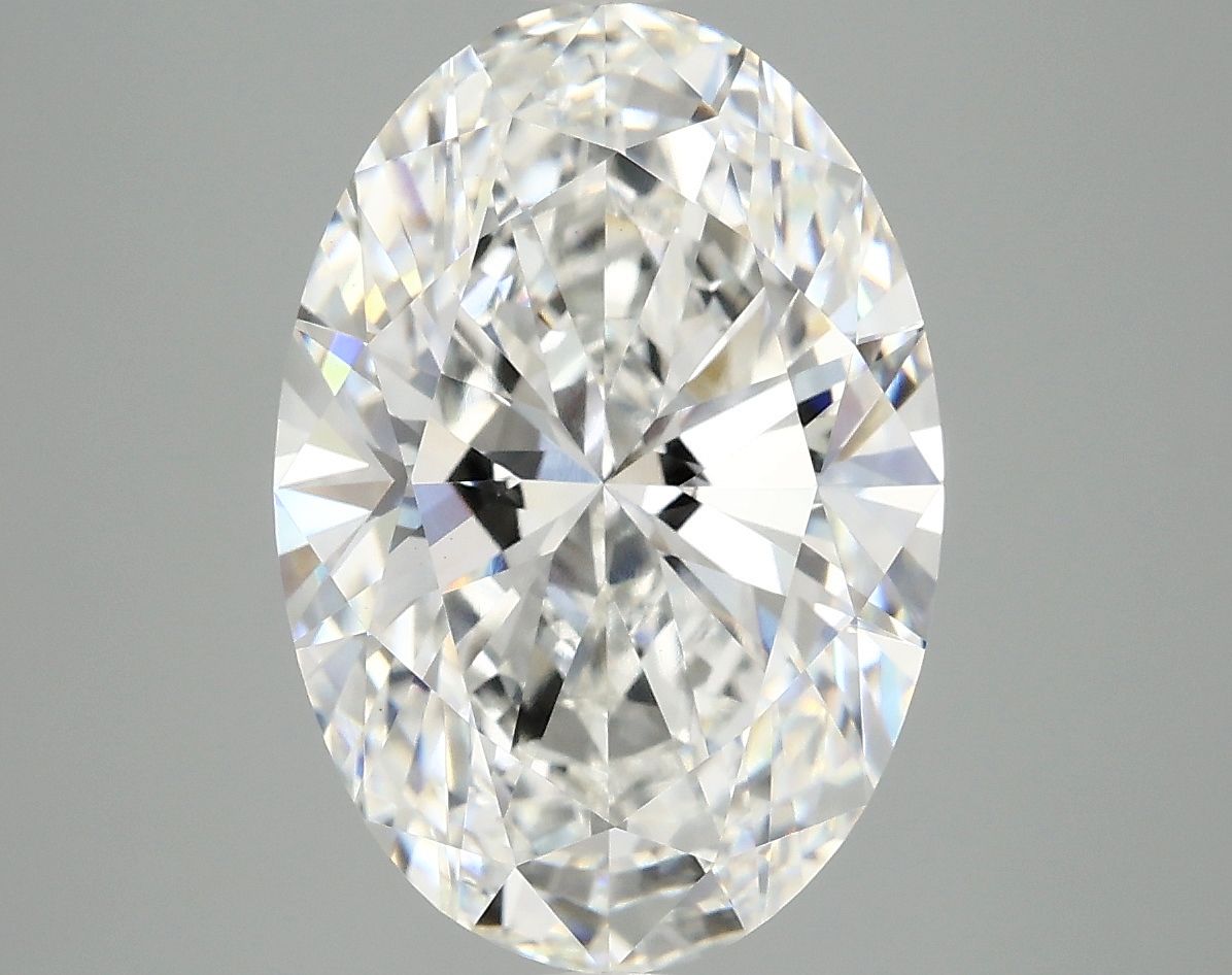 5.02 ct. oval Lab Grown Diamond front image