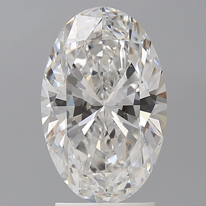 2.58 ct. oval Lab Grown Diamond front image