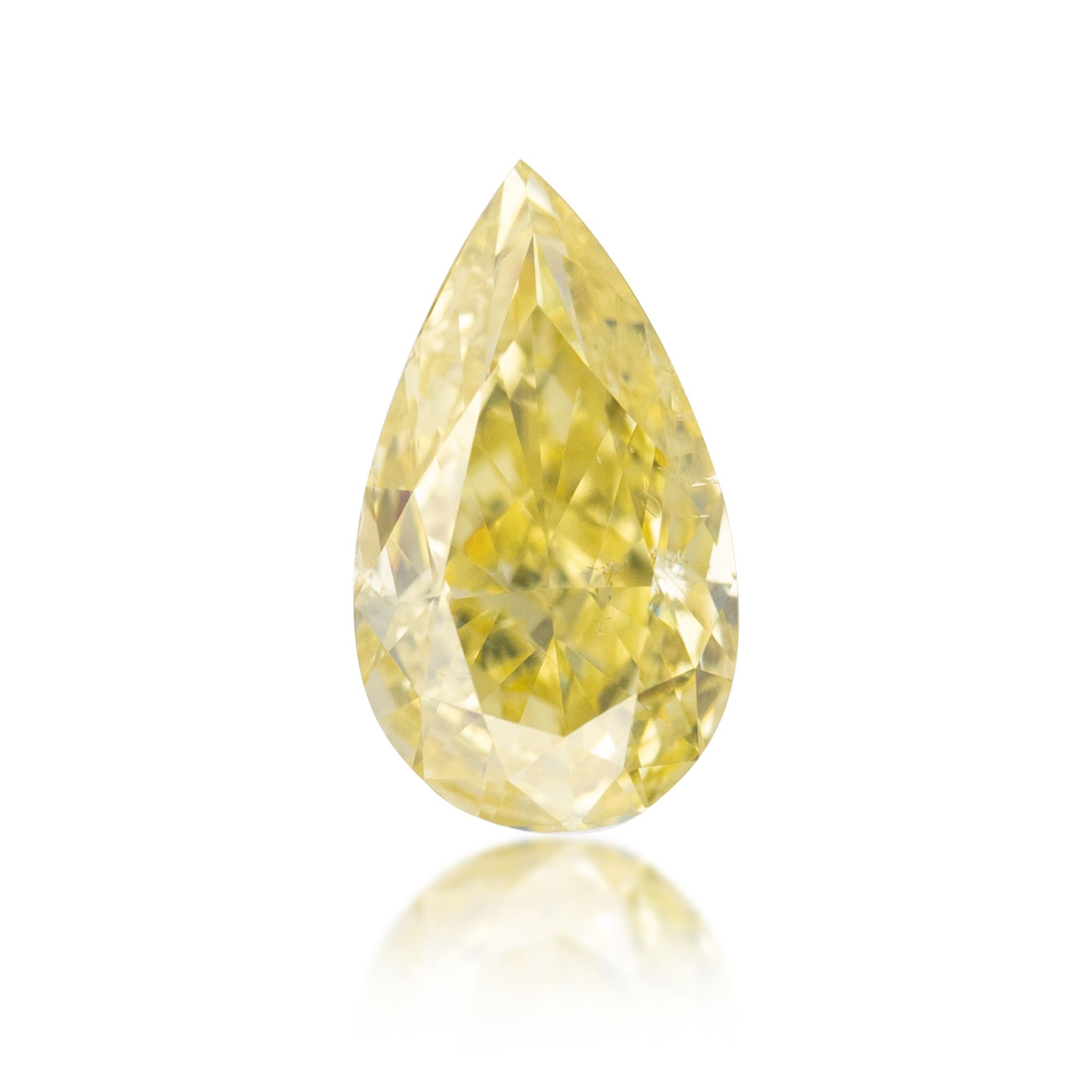 Diament 0.31 ct Fancy Intense Yellow/