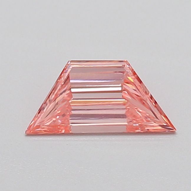 0.4 CT Fancy Vivid Pink TRAPEZOID