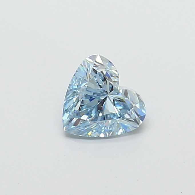 1.01 CT Fancy Intense Blue HEART