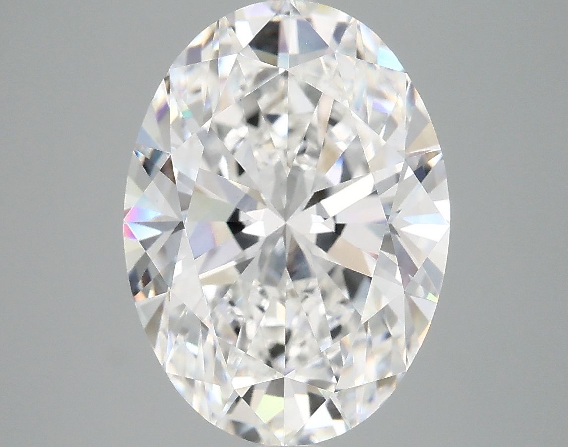 5.02 ct. oval Lab Grown Diamond front image
