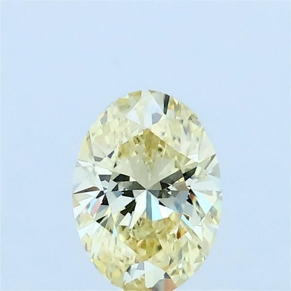 0.46 CT Fancy Light Yellow OVAL