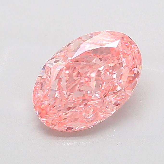 3.21 ct. oval Lab Grown Diamond front image