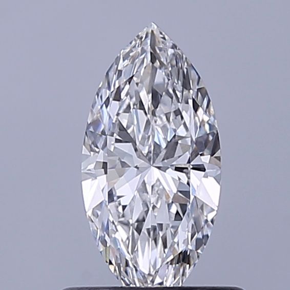 0.58 Carati D VVS1 Marquise Laboratorio Diamante