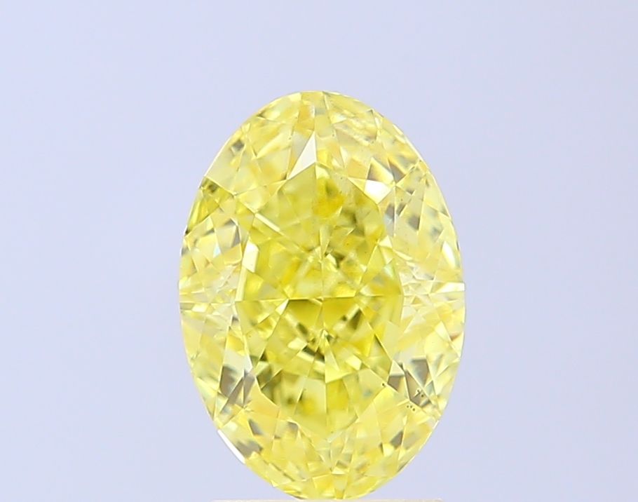 2.02 ct. oval Lab Grown Diamond front image