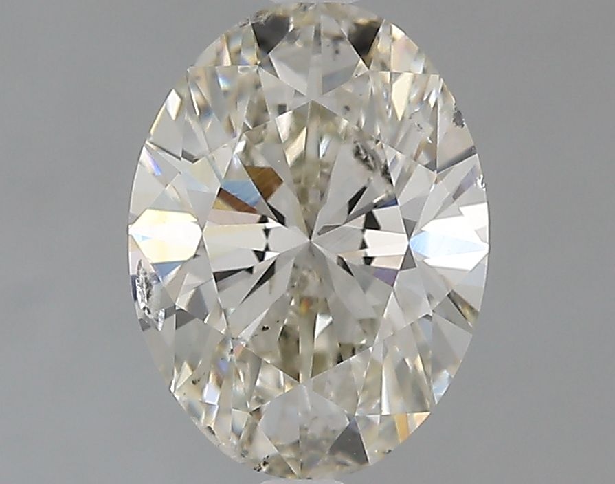 2.01 ct. oval Lab Grown Diamond front image