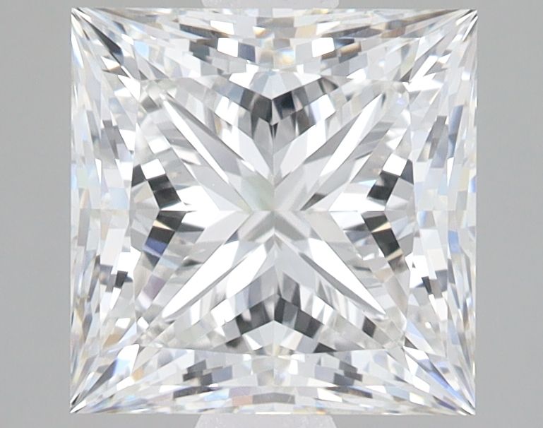3.21 ct. princess Lab Grown Diamond front image