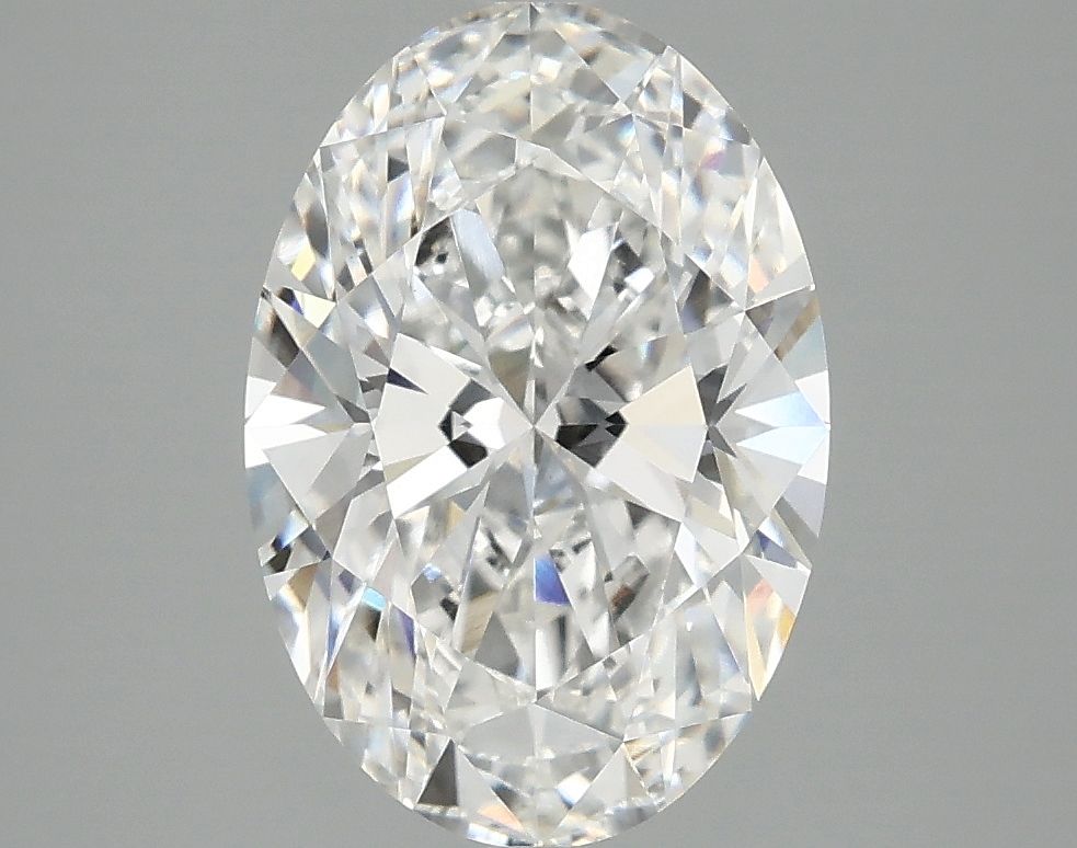 2.88 ct. oval Lab Grown Diamond front image