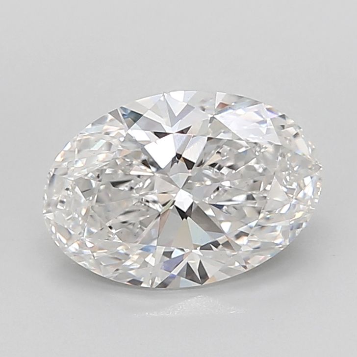 3.02 ct. oval Lab Grown Diamond front image