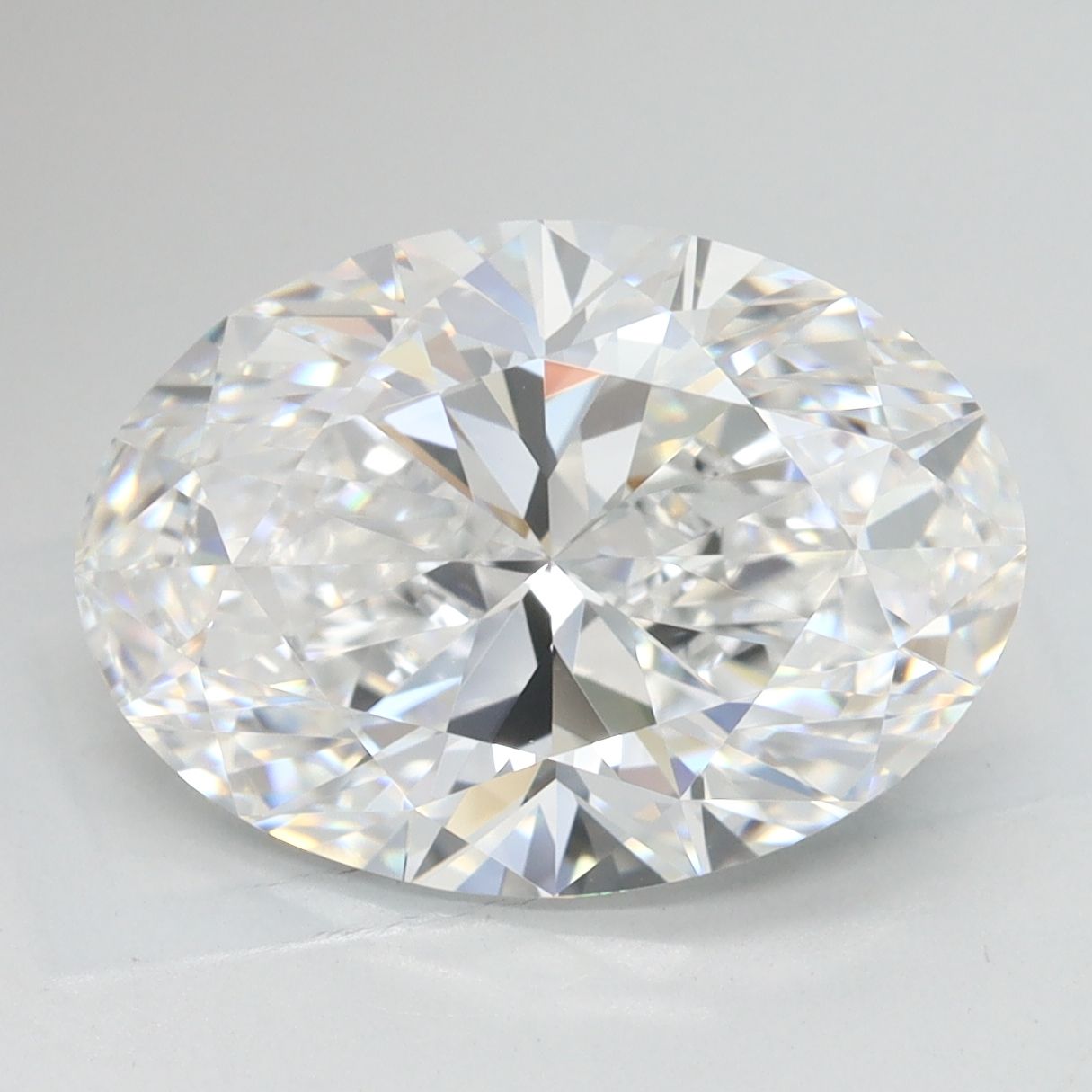 3.88 ct. oval Lab Grown Diamond front image
