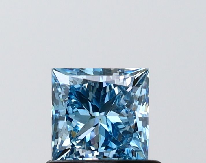 0.76 CT Fancy Vivid Blue PRINCESS