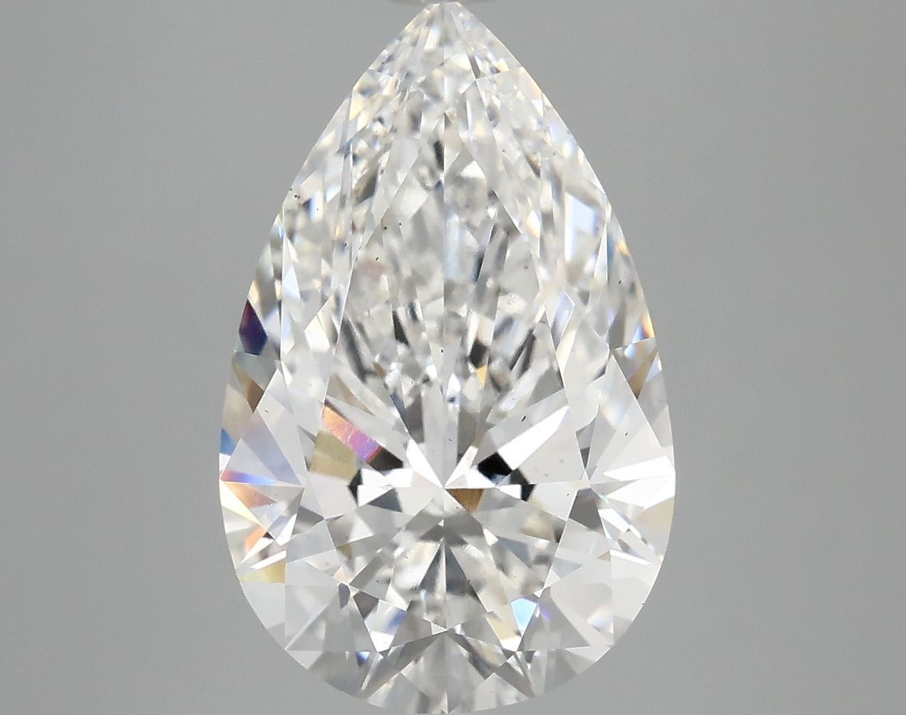 5.04 ct. pear Lab Grown Diamond front image