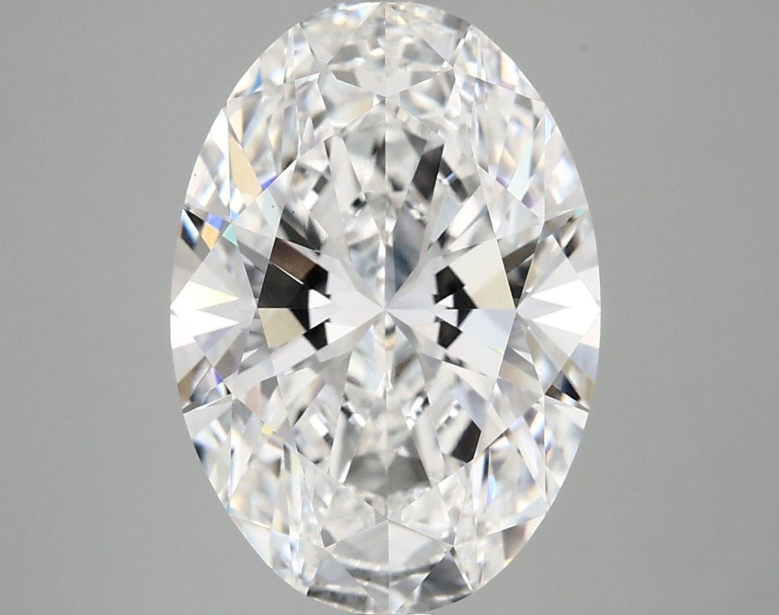 4.10 ct. oval Lab Grown Diamond front image