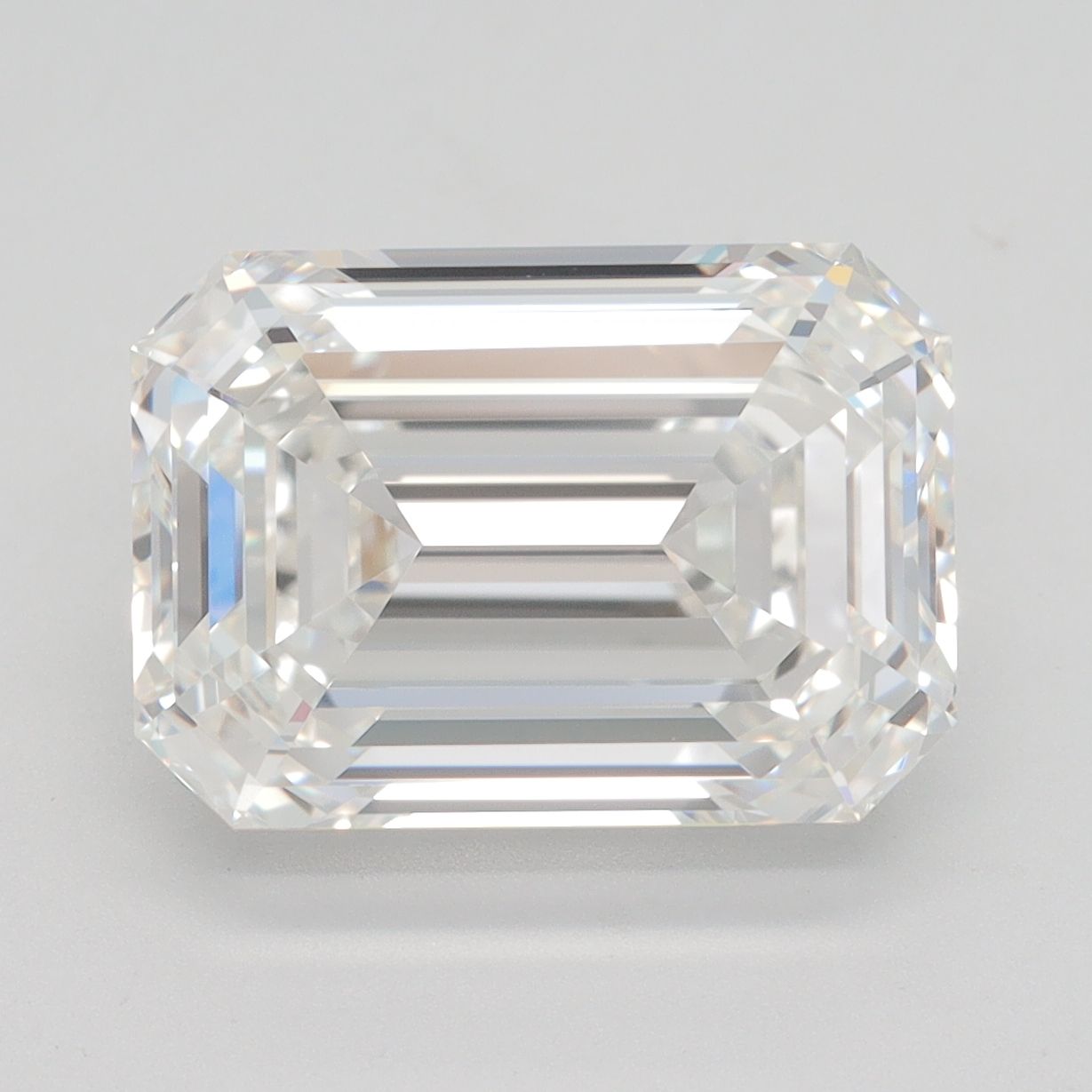 6.04 ct. emerald Lab Grown Diamond front image
