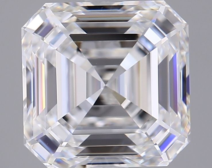 2.06 ct lab-grown Asscher Diamond