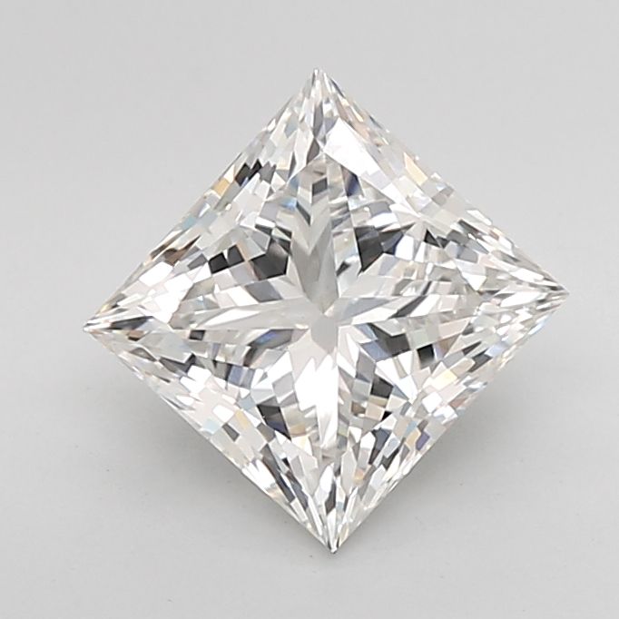 3.03 ct. princess Lab Grown Diamond front image