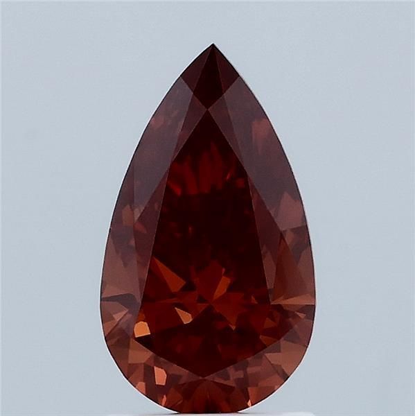 1.13 CT Fancy Vivid Red PEAR
