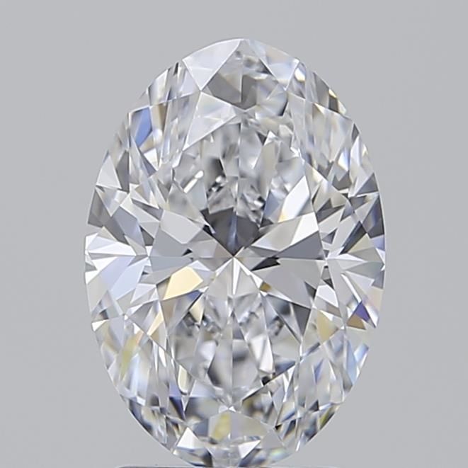 2.07 ct. oval Lab Grown Diamond front image