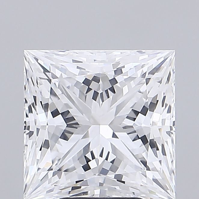 6.09 ct. princess Lab Grown Diamond front image