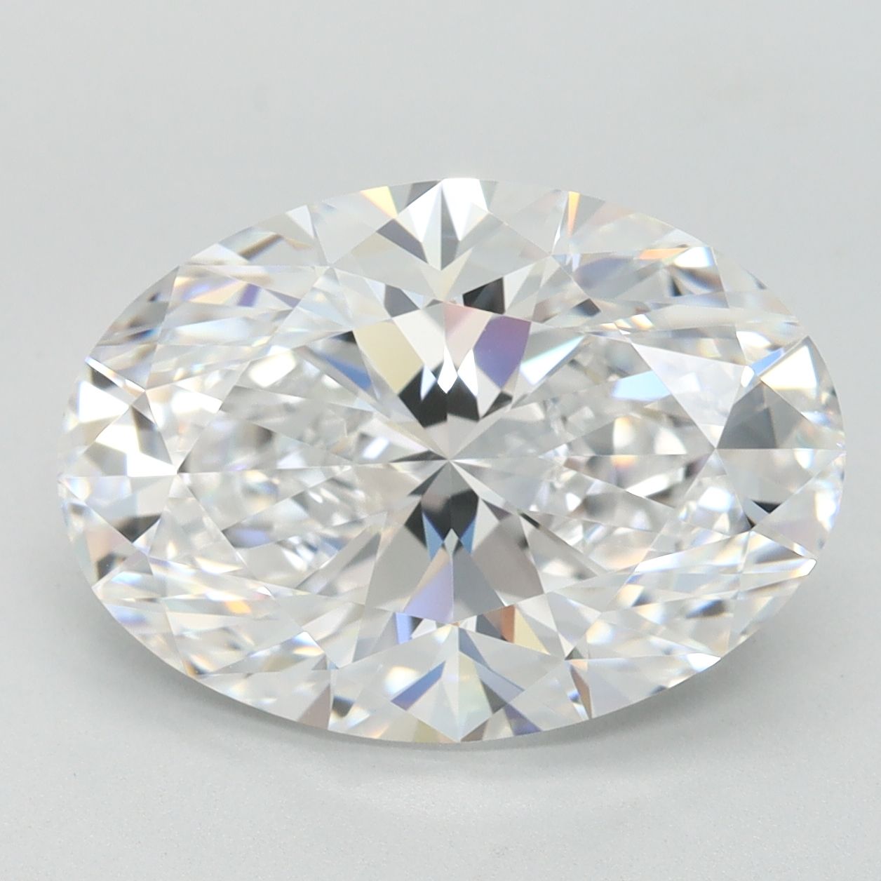 4.90 ct. oval Lab Grown Diamond front image