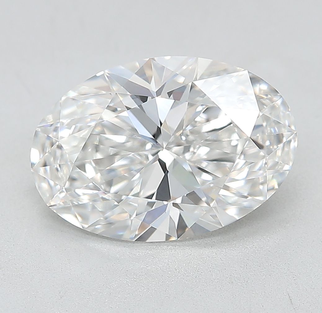 2.92 ct. oval Lab Grown Diamond front image