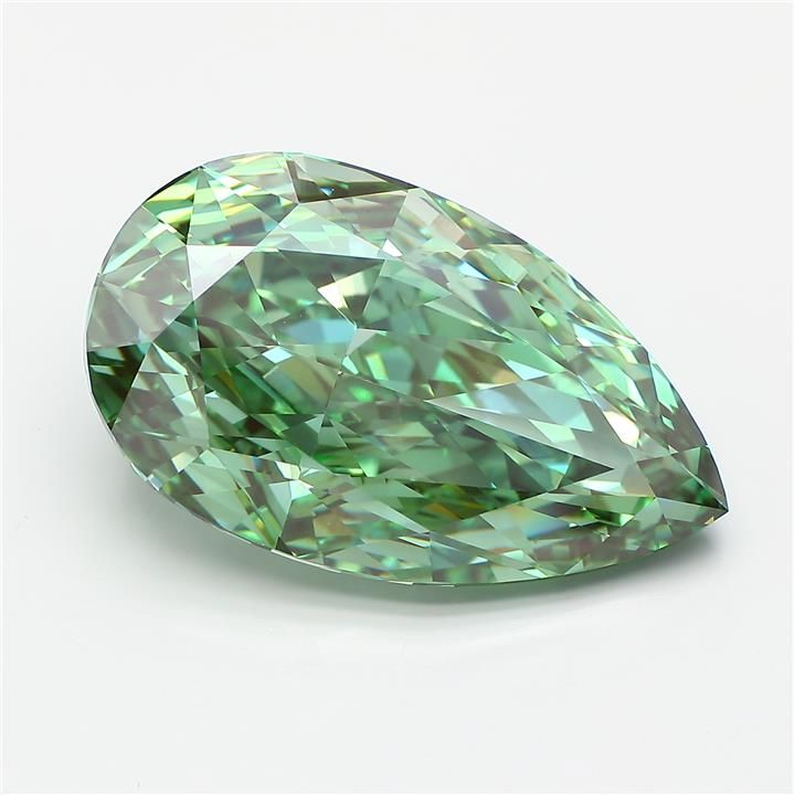 15.54 ct. pear Lab Grown Diamond front image