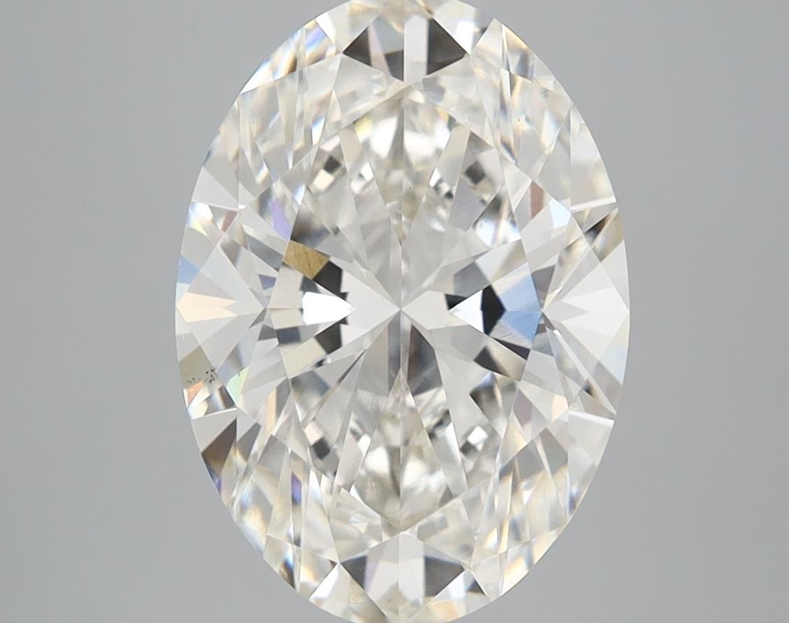 4.08 ct. oval Lab Grown Diamond front image