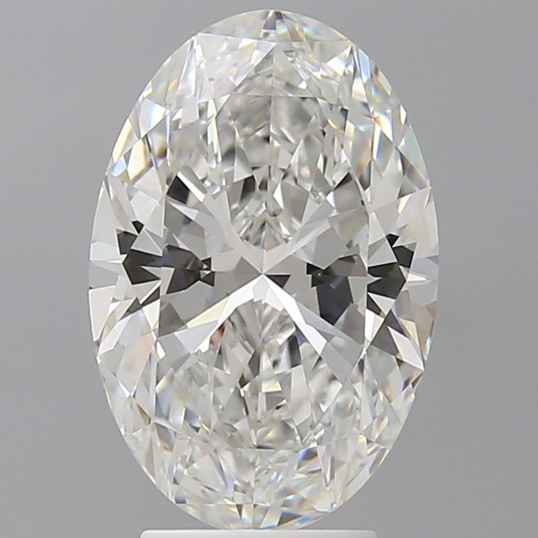 4.08 ct. oval Lab Grown Diamond front image